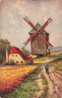ILLUSTRATEURS - Non Signés - Moulin - Colorisé - Carte Postale Ancienne - Unclassified