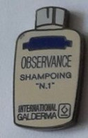 Pin' S  Parfum, OBSERVANCE  SHAMPOOING  N° 1, INTERNATIONAL  GALDERMA - Parfums