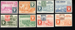 1881205461 1955 SCOTT  539 542 C110 C113 (XX) POSTFRIS MINT NEVER HINGED - STAMPS OF 1885 - CENT OF CUBA'S 1ST STAMPS - Ungebraucht