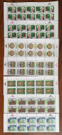 Turkmenistan 1992. History And Culture Of Turkmenistan. 7 Stamps X 10. Horse. MNH - Turkménistan