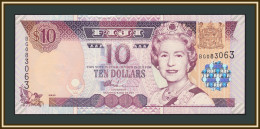Fiji 10 Dollars 2002 P-106 (106a) UNC - Fiji