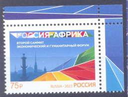 2023. Russia, Russia - Africa Summit, 1v, Mint/** - Unused Stamps