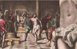 RELIGION - Christianisme - La Flagellation - Colorisé - Carte Postale Ancienne - Gesù