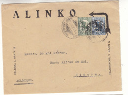 Finlande - Devant De Lettre De 1923 - Oblit Helsinki - Exp Vers Ninove - - Briefe U. Dokumente