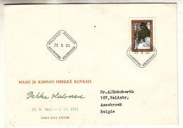 Finlande - Lettre De 1965 - Oblit Helsinki - Peinture - - Cartas & Documentos