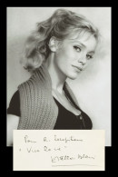 Estella Blain (1930-1982) - Actrice - Rare Carte Dédicacée + Photo - 1976 - Actores Y Comediantes 