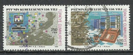 Turkey; 1990 150th Anniv. Of The Establishment Of PTT - Oblitérés