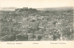 GRECE - Athènes - Panorama D'Athènes - Carte Postale  Ancienne - Griechenland