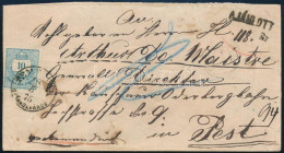 1875 2 X 10kr Ajánlott Levélen "TEMESVÁR GYÁRKÜLVÁROS" - Pest - Other & Unclassified