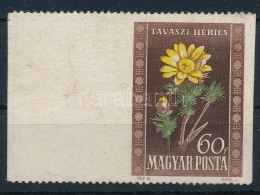 (*) 1950 Virág I. 60f Nagy ívszéllel, Függőlegesen Fogazatlan - Other & Unclassified