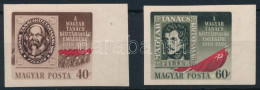 ** 1949 Magyar Tanácsköztársaság (II.) ívszéli Vágott Sor (10.000) (ráncok / Creases) - Other & Unclassified