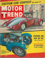 Motor Trend July 1957, Custom Car Contest - Transportation