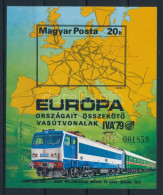 ** 1979 Európa Vasútjai Vágott Blokk (7.000) - Andere & Zonder Classificatie