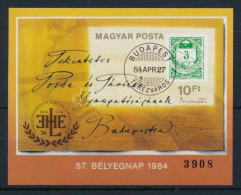 ** 1984 Bélyegnap Vágott Blokk (3.500) - Other & Unclassified