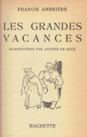 Lot De 8 Livres "Bibliothèque Verte" (sans Jaquette) Ambrière, Campbell, Curwood (2 X), Leroux, Marshall, Maurois, Peyré - Paquete De Libros