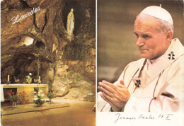 RELIGION - Christianisme - Joannes Paulus PP II - Lourdes - Colorisé - Carte Postale Ancienne - Papes