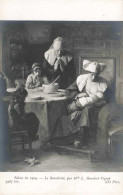 MUSEE - Salon De 1909 - Le Bénédicité ? Par Mlle L Humbert Vignot - ND Phot - Carte Postale Ancienne - Musées