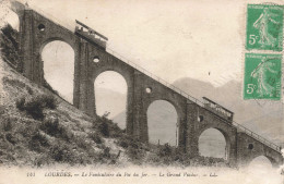 FRANCE - Lourdes - Le Funniculaire Du Pic Du Jer - Le Grand Viaduc - LL - Carte Postale  Ancienne - Lourdes