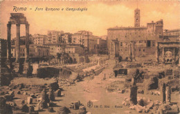 ITALIE - Rome - Foro Romano E Campidoglio - Carte Postale Ancienne - Otros Monumentos Y Edificios