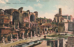ITALIE - Rome - Basilica Di Costantino - Colorisé- Carte Postale Ancienne - Altri Monumenti, Edifici