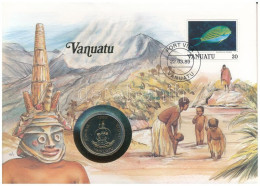 Vanuatu 1983. 20v Cu-Ni Felbélyegzett Borítékban, Bélyegzéssel, Német Nyelvű Tájékoztatóval T:AU Vanuatu 1983. 20 Vatu C - Non Classificati