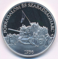 Fritz Mihály (1947- ) DN "Forradalom és Szabadságharc 1956 / Magyarország Történelme" Ag Emlékérem (15g/0.500/34mm) T:PP - Unclassified