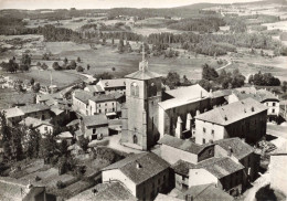 FRANCE - En Avion Au Dessus De - Fournols - L'Eglise Côté Ouest - Carte Postale  Ancienne - Ambert