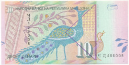 Észak-Macedónia 2011. 10D T:UNC  North Macedonia 2011. 10 Denari C:UNC  Krause P#14 - Unclassified