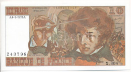 Franciaország 1978. 10Fr "Berlioz", "X.304 243798" T:I- France 1978. 10 Francs "Berlioz", "X.304 243798" C:AU Krause P#1 - Unclassified