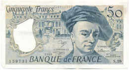 Franciaország 1990. 50Fr T:F  France 1990. 50 Francs C:F - Ohne Zuordnung