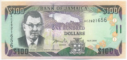 Jamaika 2006. 100$ "ACZ 921656" T:I,I- Jamaica 2006. 100 Dollars "ACZ 921656" C:UNC,AU Krause P#84b - Non Classificati