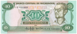 Nicaragua 1985. 10C T:UNC Nicaragua 1985. 10 Cordobas C:UNC Krause P#151 - Non Classés