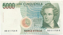 Olaszország 1985. 5000L T:III Szép Papír Italy 1985. 5000 Lire C:F Fine Paper Krause P#111.c - Unclassified