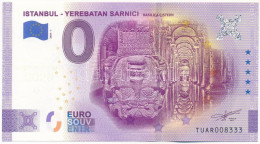Törökország 2020. 0E "Yerebatan Sarnici" Szuvenír Bankjegy T:UNC  Turkey 2020. 0 Euro "Yerebatan Sarnici" Souvenir Bankn - Non Classificati