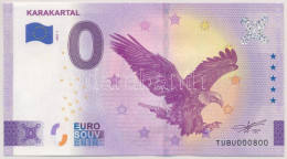 Törökország 2022. 0E "Karakartal" Szuvenír Bankjegy T:UNC  Turkey 2022. 0 Euro "Karakartal" Souvenir Banknote C:UNC - Sin Clasificación