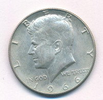 Amerikai Egyesült Államok 1966. 1/2$ Ag "Kennedy" T:XF USA 1966. 1/2 Dollar Ag "Kennedy" C:AU,XF Krause KM#202 - Ohne Zuordnung