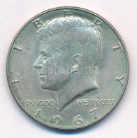 Amerikai Egyesült Államok 1967. 1/2$ Ag "Kennedy" T:XF Patina USA 1967. 1/2 Dollar Ag "Kennedy" C:XF Patina Krause KM#20 - Ohne Zuordnung