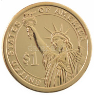 Amerikai Egyesült Államok 2007D 1$ Aranyozott Cu-Ni-Zn "Elnöki Dollárok - George Washington" Kapszulában T:UNC USA 2007D - Non Classificati