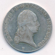 Ausztria 1818V Tallér Ag "I. Ferenc" Velence (28,02g) T:VF,F Patina Austria 1818V Thaler Ag "Franz I" Venice (28,02g) C: - Non Classificati