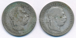 Ausztria 1893-1894. 1K Ag "Ferenc József" T:F Austria 1893. 1 Corona Ag "Franz Joseph" C:F Krause KM#2804 - Non Classificati