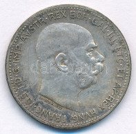 Ausztria 1915. 1K Ag "Ferenc József" T:XF Patina Austria 1915. 1 Krone Ag "Franz Joseph" C:XF Patina - Non Classés