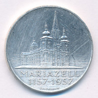 Ausztria 1957. 25Sch Ag "800 éves A Mariazelli Kegytemplom" T:2 Karc Austria 1957. 25 Schilling Ag "8th Centennial - Mar - Unclassified