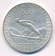 Ausztria 1964. 50Sch Ag "IX. Téli Olimpia Innsbruck" T:XF Durva Ph., Kis Patina Austria 1964. 50 Schilling Ag "9th Winte - Non Classés