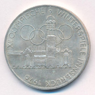 Ausztria 1976. 100Sch Ag "Téli Olimpia Innsbruck" T:XF Austria 1976. 100 Schilling "Winter Olympics Innsbruck / Building - Unclassified