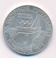 Ausztria 1976. 100Sch Ag "Innsbruck - XII. Téli Olimpia / Lesikló Sánc" T:AU Austria 1976. 100 Schilling Ag "Winter Olym - Non Classificati