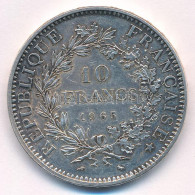 Franciaország 1965. 10Fr Ag T:AU France 1965. 10 Francs Ag C:AU Krause KM#932 - Unclassified