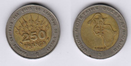 AOF, Afrique De L'Ouest, 2,50F, 2,50 F, 1992,  KM#13 - Afrique Occidentale Française