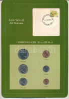 Ausztrália 1982-1984. 1c-50c (6xklf), "Coin Sets Of All Nations" Forgalmi Szett Felbélyegzett Kartonlapon T:UNC Australi - Ohne Zuordnung