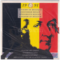 Belgium 1991. 50c - 50Fr (10xklf, 5x Vallon, 5x Flamand) Forgalmi Sor + "Wolfgang Amadeus Mozart Halálának 200. évfordul - Zonder Classificatie