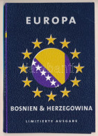 Bosznia-Hercegovina 1998-2005. 5f-5M (7xklf) Forgalmi összeállítás "Európa" Dísztokban T:UNC A Tok Egyik Sarkán Gyűrődés - Ohne Zuordnung